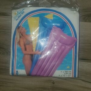 Intex Blue and Pink Inflatable Pool Float